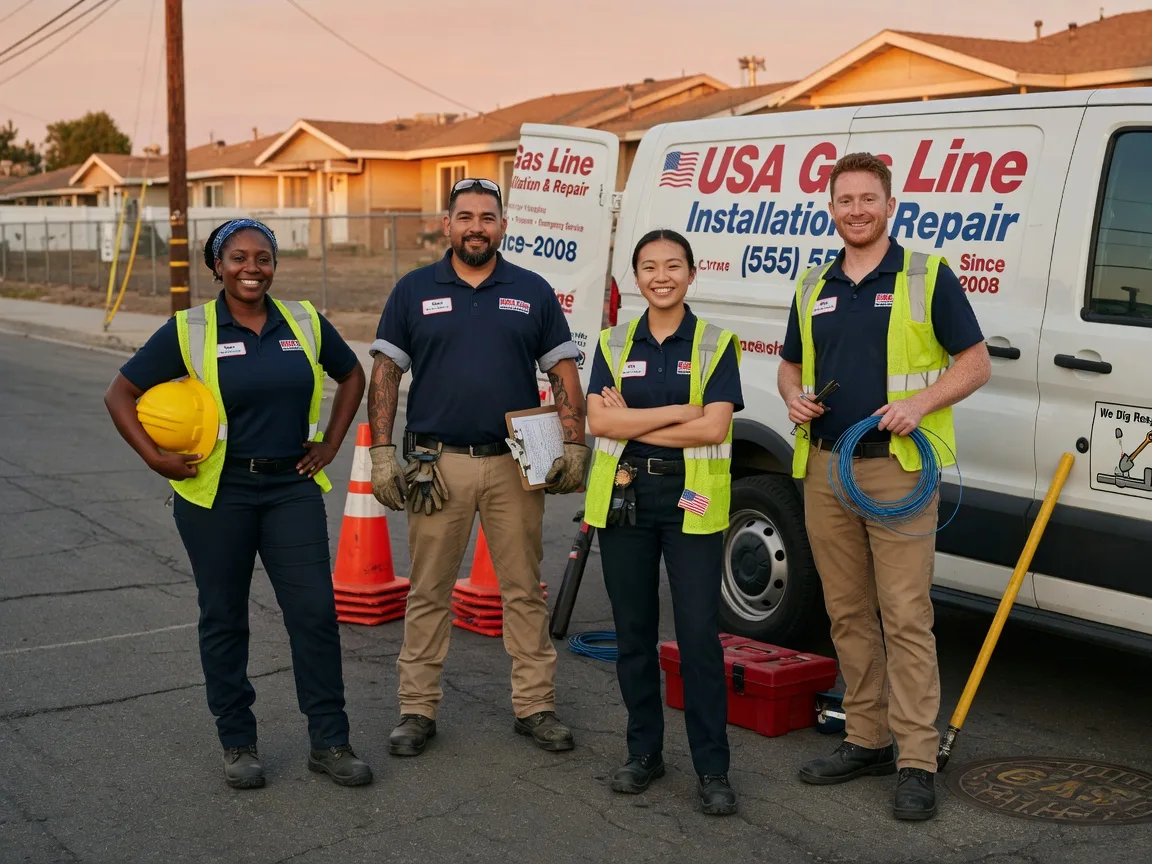 Gas Line Installation company in Oxford, NE